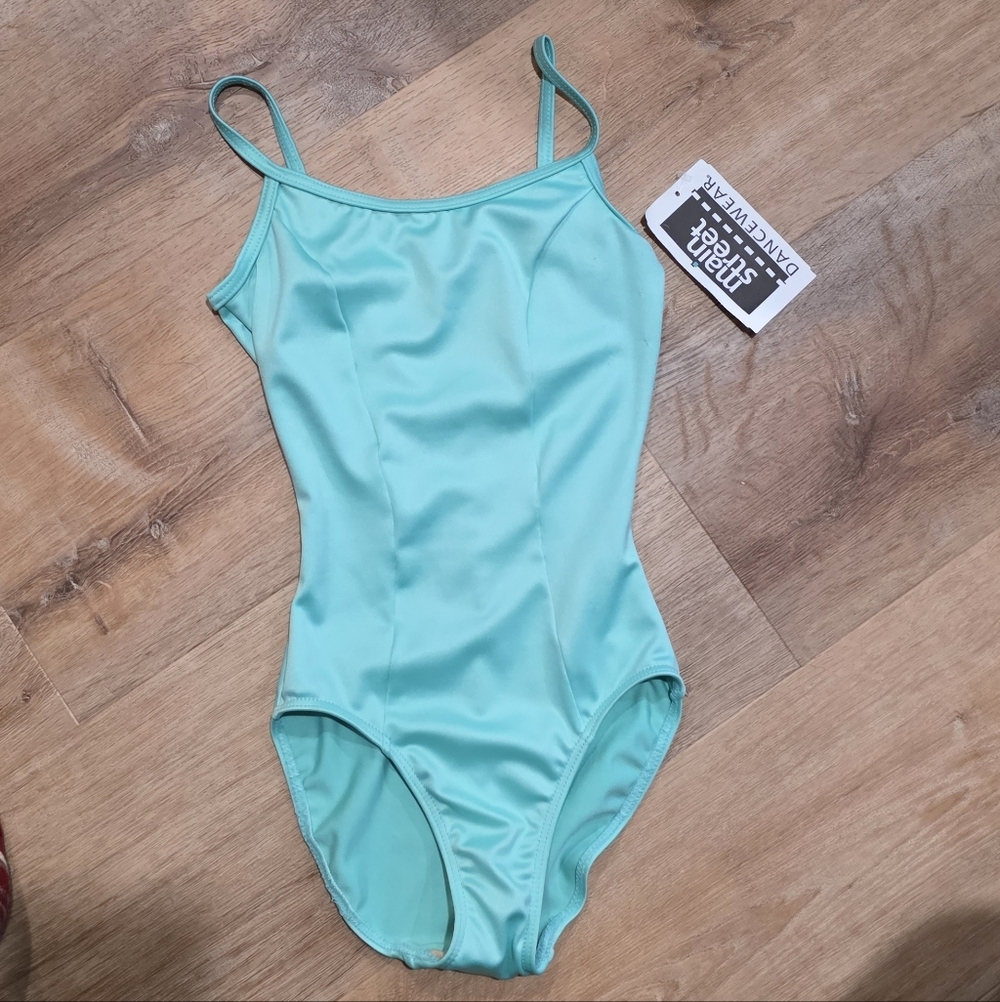 Mainstreet Dancewear Aqua/Mint Leotard - Adult Petite (004)
